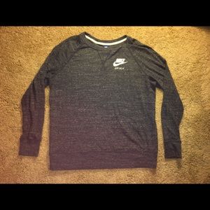 Nike Blue Long Sleeve Shirt XL